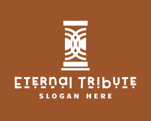 Monument - Creative Pillar Studio logo design