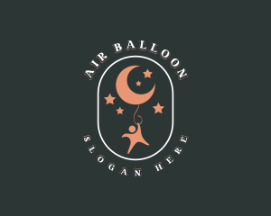 Balloon - Balloon Moon Star logo design