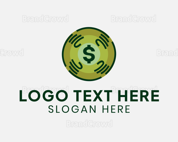 Dollar Crypto Currency Money Logo