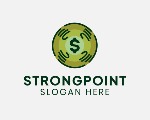 Dollar Crypto Currency Money Logo