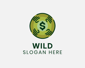 Dollar Crypto Currency Money Logo
