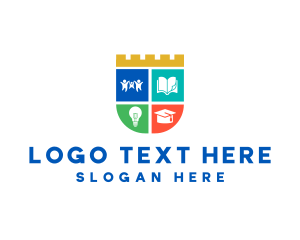 Student - Preschool Learning Education logo design