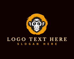 Animal - Coffee Bean Monkey logo design