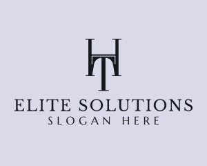 Letter Bi - Professional Firm Letter HT logo design