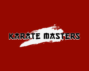 Karate - Asian Paint Wordmark logo design
