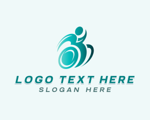 Wheelchair Disability Foundation  logo design