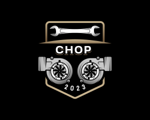 Mechanical - Automobile Engine Mechanic logo design