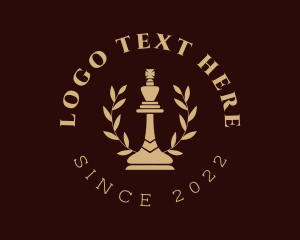 Strategist - Chess King Insurance Company logo design