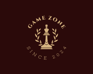 Player - Chess King Insurance Company logo design