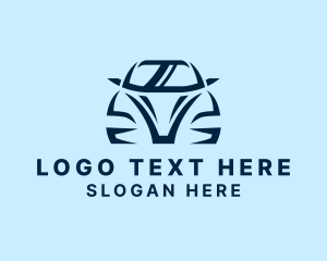 Restoration - Car Garage Transport logo design