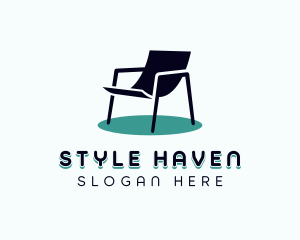 Furniture - Patio Chair Furniture logo design