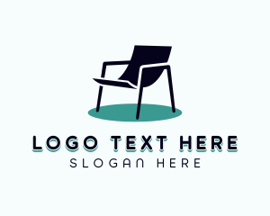 Furniture - Patio Chair Furniture logo design