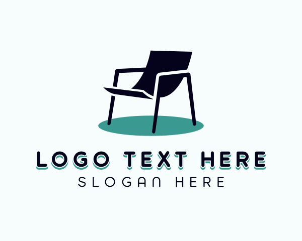 Patio - Patio Chair Furniture logo design