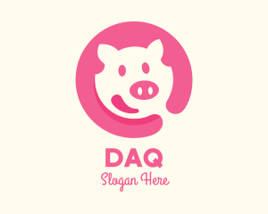 Pink Pig Pork Logo
