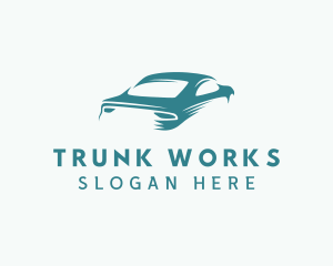Trunk - Sports Car Trunk logo design