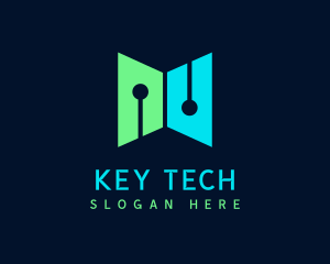 Digital Tech Book logo design