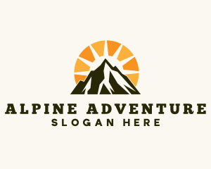 Adventure Mountain Summit logo design