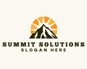 Adventure Mountain Summit logo design