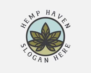 Natural Organic Cannabis logo design