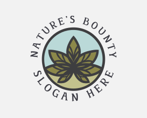 Natural Organic Cannabis logo design