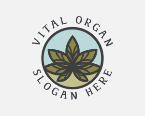 Natural Organic Cannabis logo design