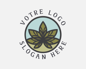 Cbd - Natural Organic Cannabis logo design