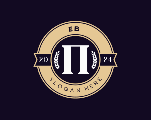 Emblem - Greek Pi Symbol logo design