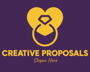Proposal - Luxurious Wedding Ring logo design