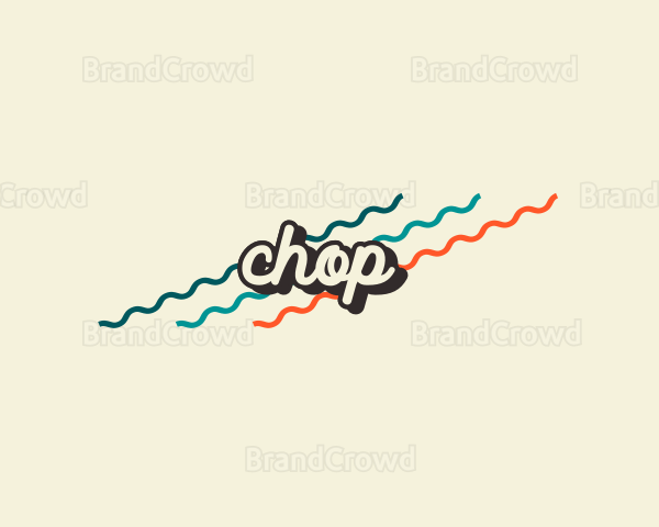 Fancy Hipster Script Logo