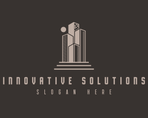 Development - City Building Condominium Developer logo design