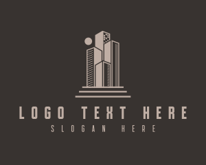 Office - City Building Condominium Developer logo design