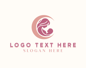 Parenting Mother Infant Logo