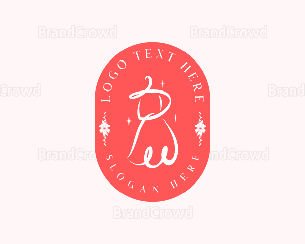 Elegant Fashion Dress Logo