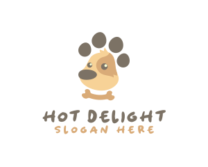 Dog Pet Puppy logo design