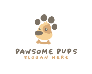 Dog Pet Puppy logo design