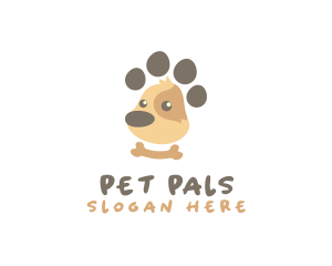 Dog Pet Puppy logo design