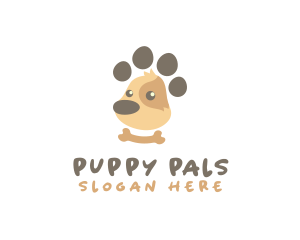 Dog Pet Puppy logo design