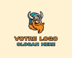 Gamer Viking Streamer Logo