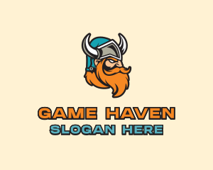 Gamer Viking Streamer logo design