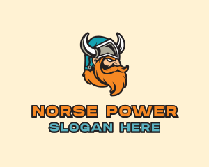 Viking - Gamer Viking Streamer logo design