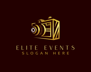 Events - Camera Photography Production logo design