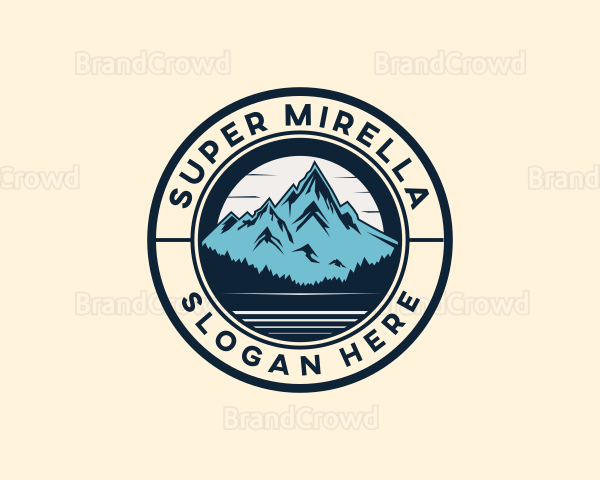 Outdoor Mountain Adventure Logo