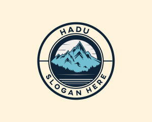 Outdoor Mountain Adventure Logo
