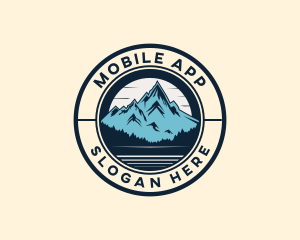 Outdoor Mountain Adventure Logo