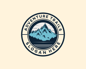 Outdoor Mountain Adventure logo design