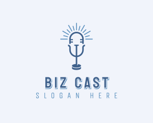 Podcast - Psychology Podcast Radio logo design