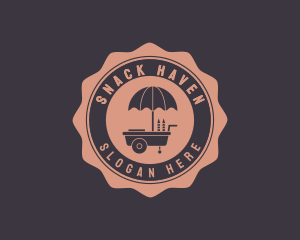 Ice Cream Cart  logo design