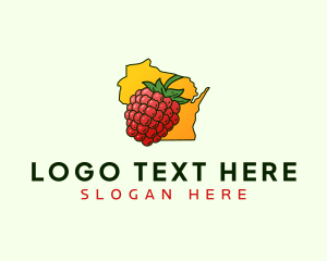 Thimbleberry - Thimbleberry Wisconsin Fruit logo design