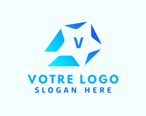 Generic Star Technology logo design