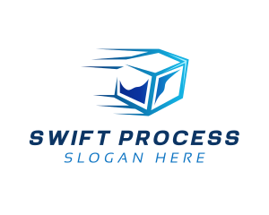 Processing - Box Cube Delivery logo design